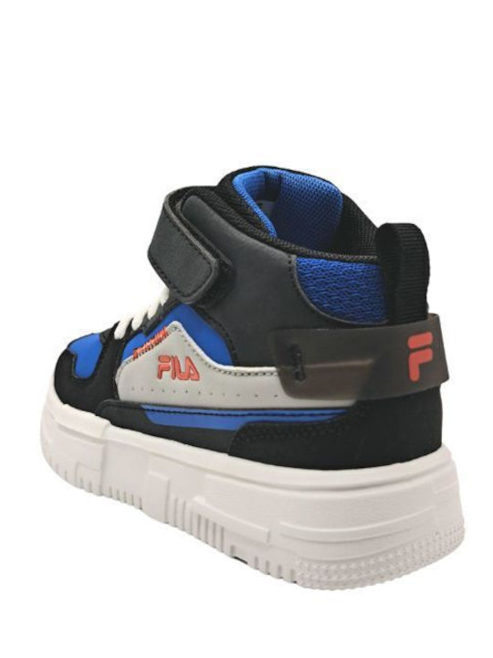 Μemory Ayo 3 V Παιδικά Sneakers High με Σκρατς Μαύρα