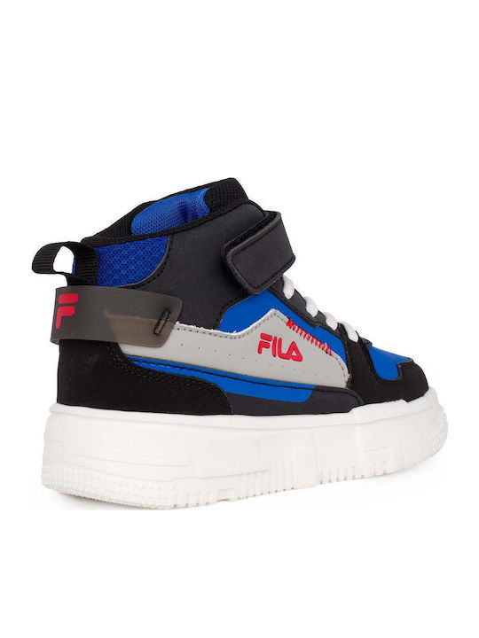 Μemory Ayo 3 V Παιδικά Sneakers High με Σκρατς Μαύρα