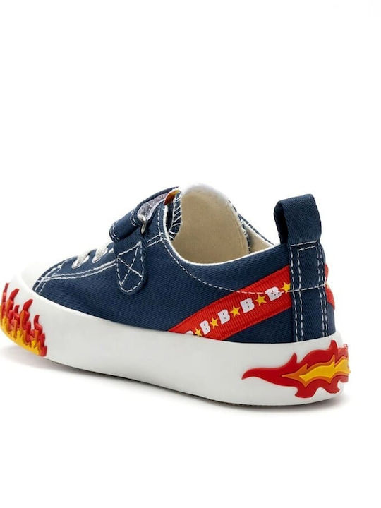 Παιδικά Sneakers με Σκρατς Μπλε