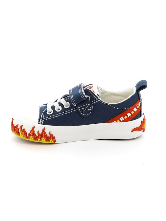Παιδικά Sneakers με Σκρατς Μπλε