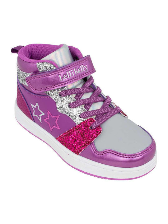 Anna Porpora/grigio Kids Sneakers Multicolour