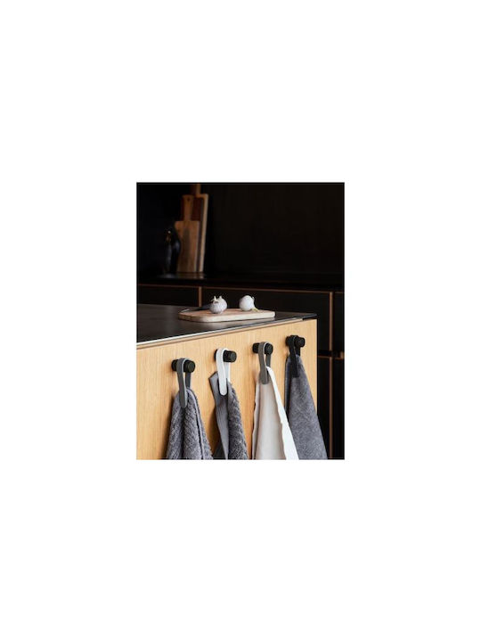 Zone Denmark Badezimmerhaken Magnetisch Set 2 Stück 9 cm Loop Weiß