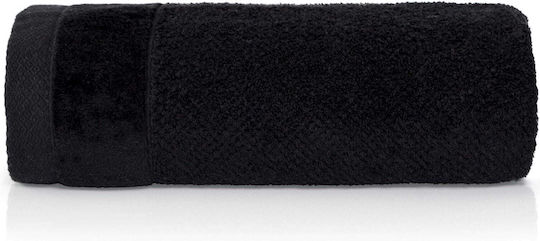 Detexpol Badehandtuch Vito 70x140εκ. Black Gewicht 550gr/m²