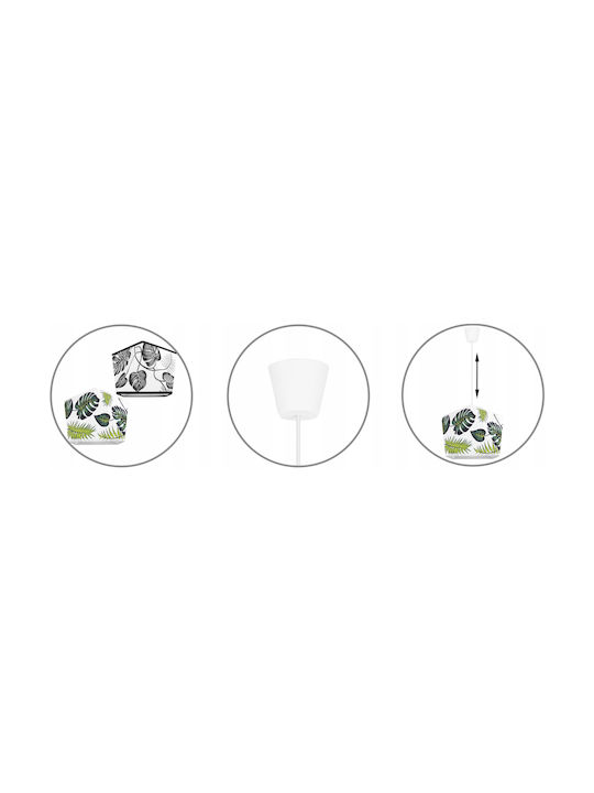Light Home Reglabil Lustră Roz cu Dulie E27
