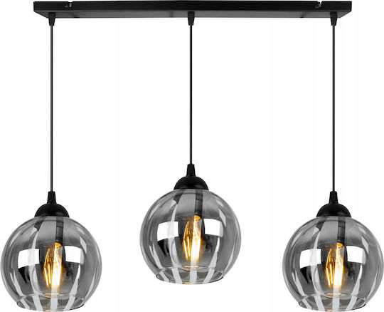 Light Home Lustră Negru Glob