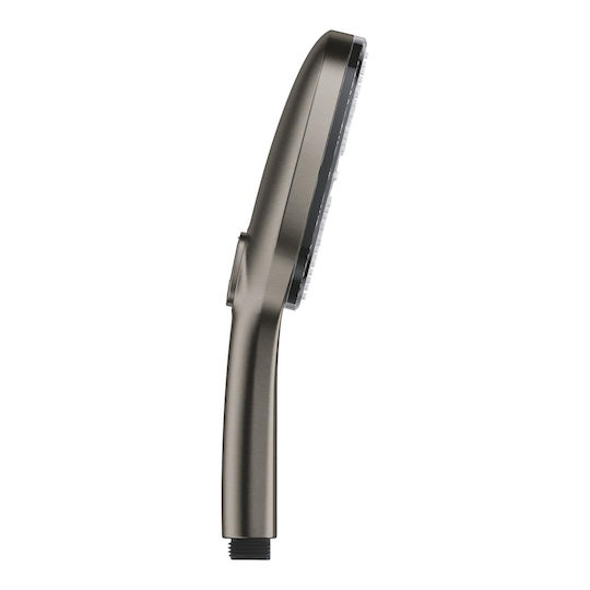 Rainshower Aqua 130 Τηλεφωνο Ντους Τριων Λειτουργιων Brushed Hard Graphite 101676al00 Grohe
