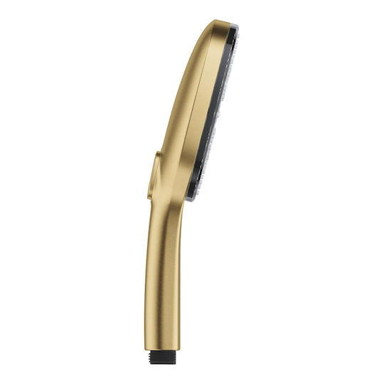 Rainshower Aqua 130 Τηλεφωνο Ντους Τριων Λειτουργιων Brushed Cool Sunrise 101676gn00 Grohe