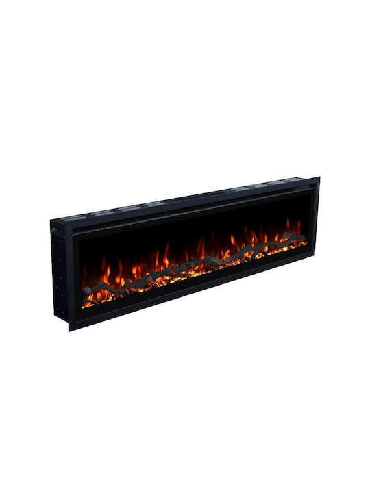 Electric Fireplace Smart Notting Hill 42 Wall Mounted Insert LED 1800w Hitense