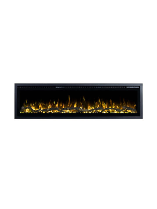Electric Fireplace Smart Notting Hill 42 Wall Mounted Insert LED 1800w Hitense