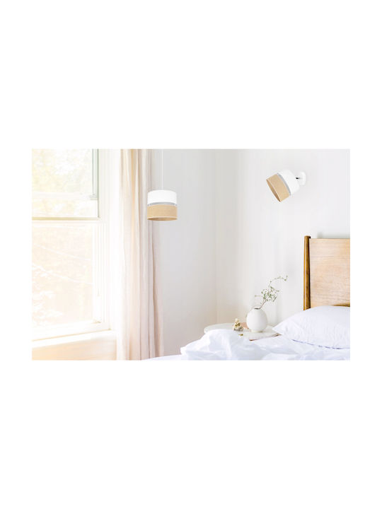 Light Home Modern Leuchte Wand mit Fassung E27 Weiß