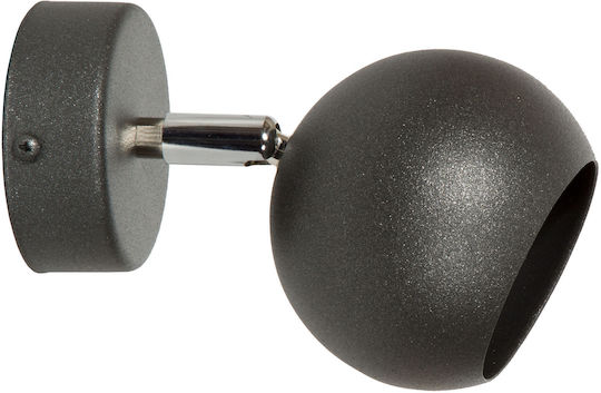 Light Home Modern Lamp Wall with Socket GU10 Black