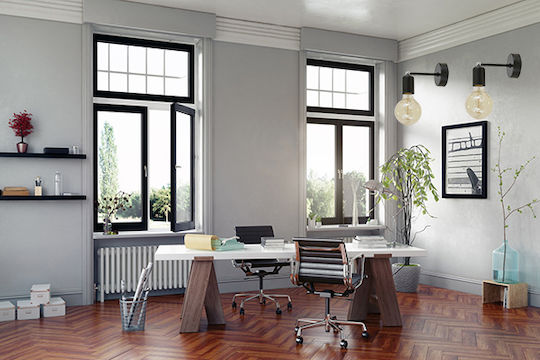 Light Home Μοντέρνο Φωτιστικό Τοίχου με Ντουί E27 Μαύρο