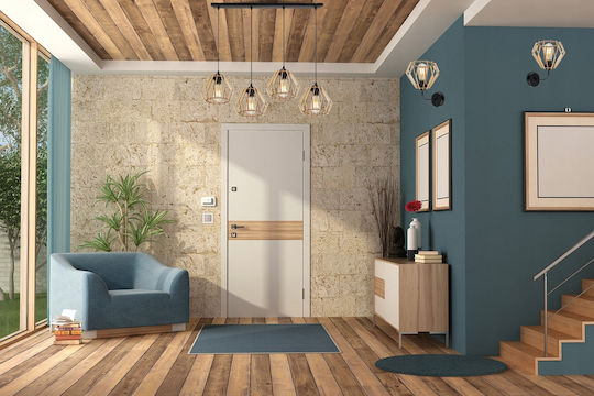 Light Home Модерен Осветително тяло За стена с фасунга E27 Кафяв
