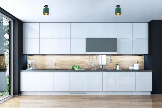 Light Home Πλαφονιέρα Οροφής Μαύρη