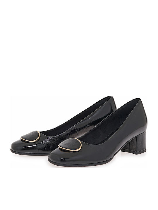 Pumps mit mittelhohem Absatz Schwarz