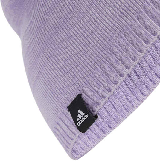 Daily Beanie Unisex Beanie Knitted in Lilac color