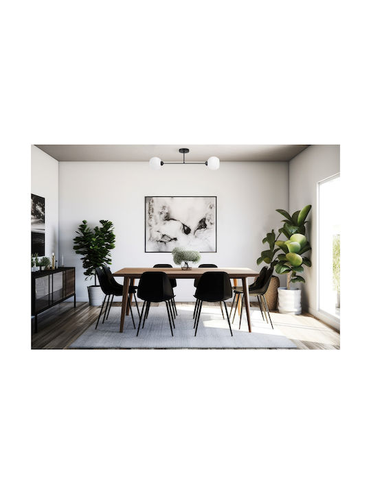 Light Home Таванно осветление Черен с Фасунга E27