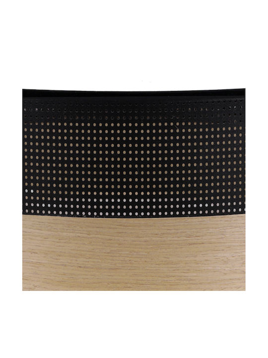 Light Home Deckenleuchte Schwarz mit Fassung E27