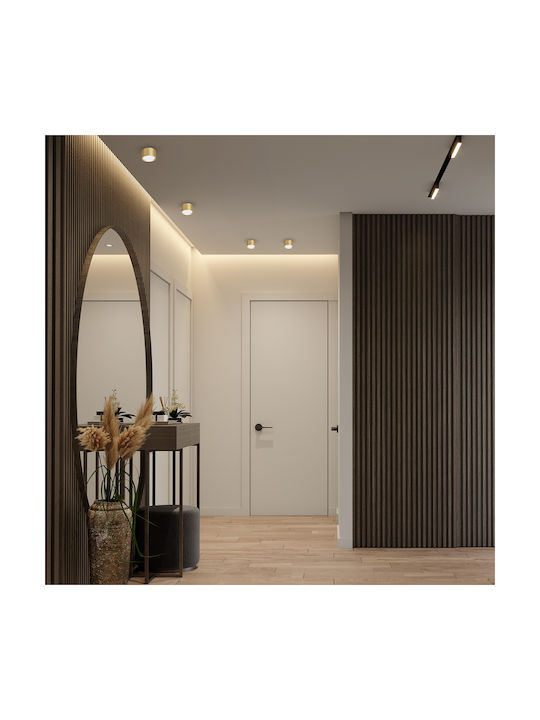 Eko Light Einzel Spot mit Fassung null in Gold Farbe