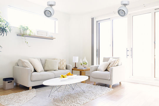 Light Home Μονό Σποτ με Ντουί GU10 σε Λευκό Χρώμα