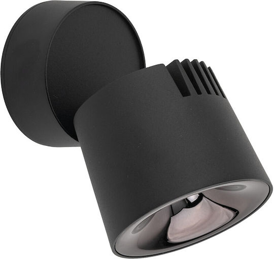 TK Lighting LED Ρυθμιζόμενο Λευκό Σποτ σε Μαύρο Χρώμα