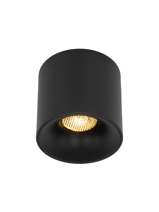 TK Lighting LED Ρυθμιζόμενο Λευκό Σποτ σε Μαύρο Χρώμα