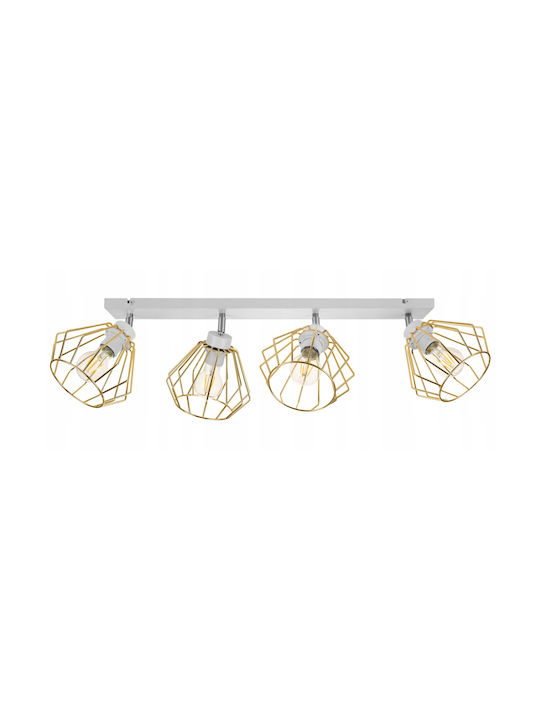 Light Home Σποτ με Ντουί E27 σε Μαύρο Χρώμα