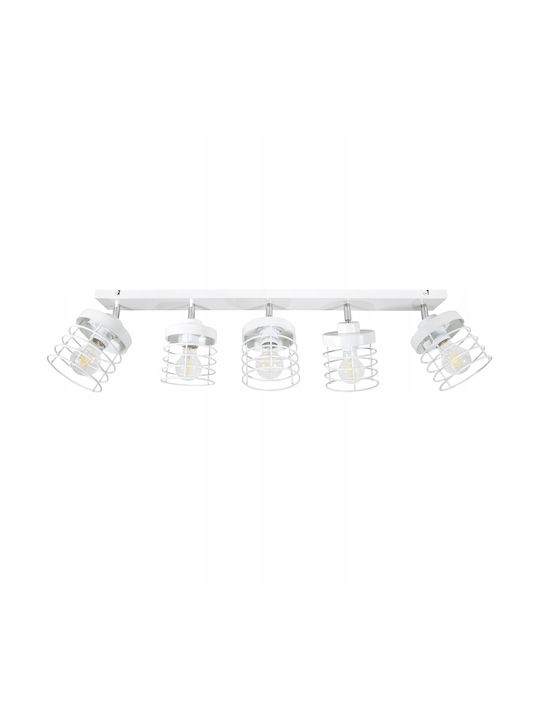 Light Home Σποτ με Ντουί E27 σε Λευκό Χρώμα