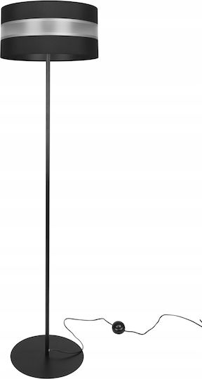 Light Home Lampa de podea cu Soclu pentru Bec E27 Negru