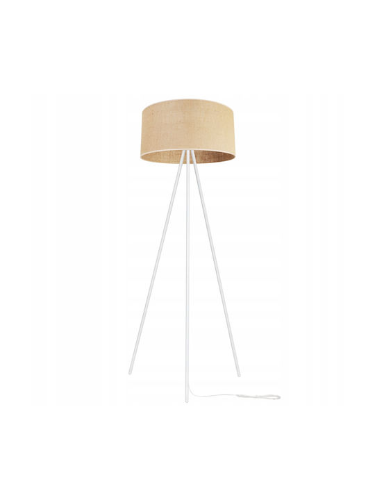 Light Home Φωτιστικό Δαπέδου Υ150εκ. με Ντουί για Λαμπτήρα E27 Λευκό
