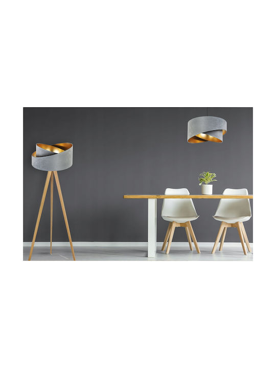 Light Home Lampa de podea cu Soclu pentru Bec E27 Alb