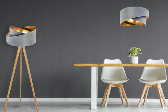 Light Home Φωτιστικό Δαπέδου με Ντουί για Λαμπτήρα E27 Λευκό