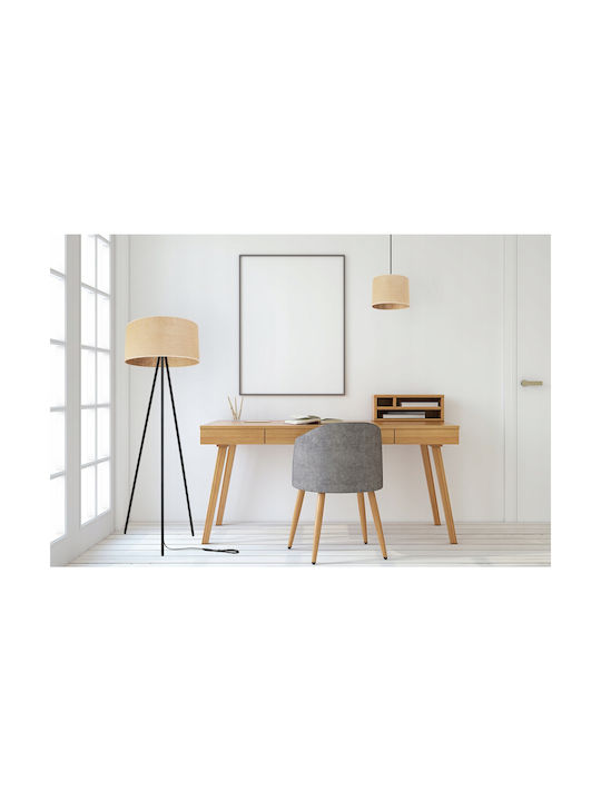 Light Home Φωτιστικό Δαπέδου Υ150εκ. με Ντουί για Λαμπτήρα E27 Λευκό