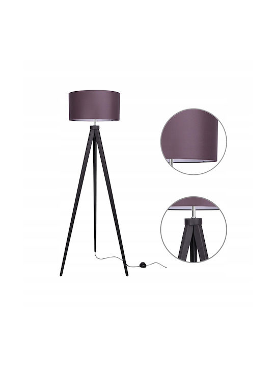 Light Home Lampa de podea cu Soclu pentru Bec E27 Alb