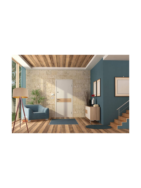 Light Home Floor Lamp with Socket for Bulb E27 White