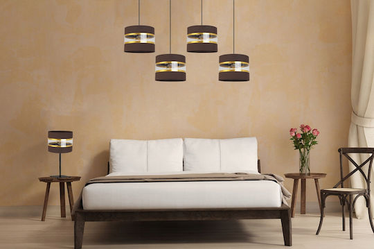 Light Home Metal Table Lamp for Socket E27 with Black Shade and Base