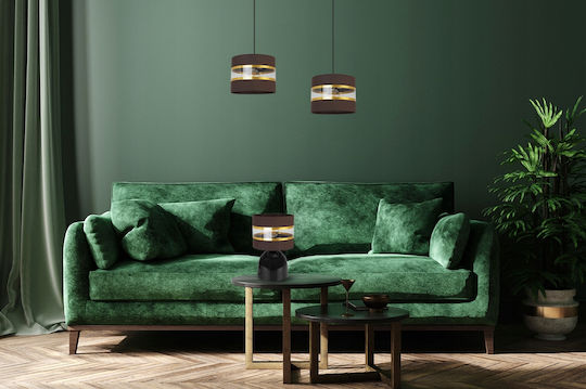 Light Home Metall Tischlampe für Fassung E27 mit Schwarz Schirm und Basis