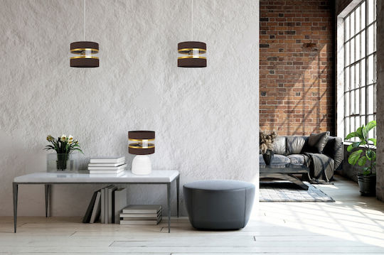 Light Home Metall Tischlampe für Fassung E27 mit Weiß Schirm und Basis