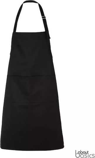 About Basics Ποδιά Kellner Taille Schwarz
