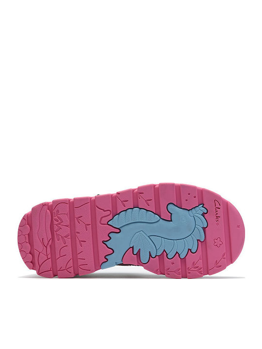 Tidal 2 Myth K Kids Sneakers High with Hoop & Loop Closure Multicolour