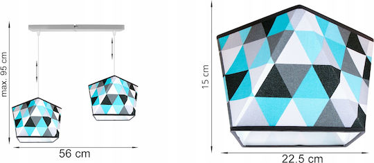 Light Home Reglabil Lustră Roz