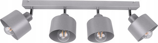 Light Home Hängelampe Gray mit Fassung E27