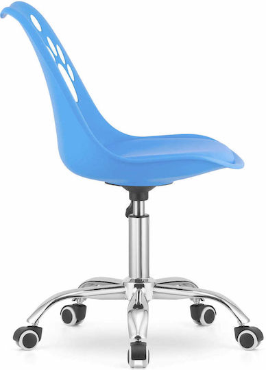 Hurtmeblowy Kinderstühle Bürostuhl Blau 61x41x81.5-93.5cm