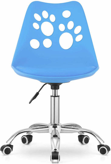 Hurtmeblowy Kinderstühle Bürostuhl Blau 61x41x81.5-93.5cm
