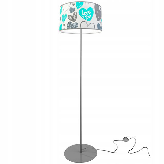 Light Home LED Kinder Dekorative Lampe Türkis 30εκ.