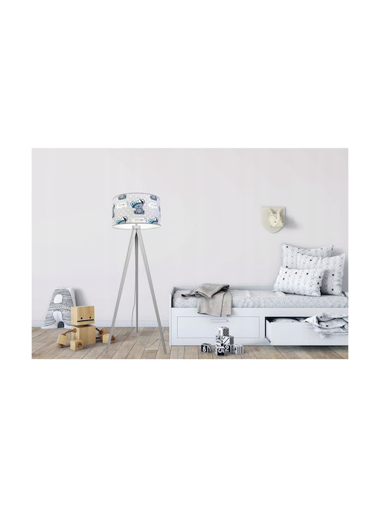 Light Home Led Παιδικό Διακοσμητικό Φωτιστικό Λευκό 55εκ.