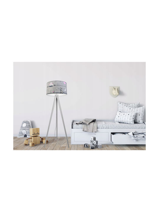 Light Home Led Kids Decorative Lamp White 55εκ.
