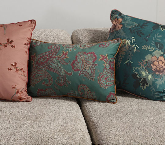 Nef-Nef Homeware Sofa-Kissen Ladova aus Samt Curry 35x50cm