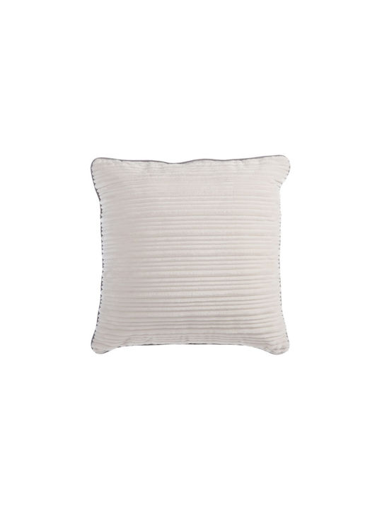 Nef-Nef Homeware Μαξιλάρι Καναπέ Gildeus από Βελούδο Curry 45x45εκ.