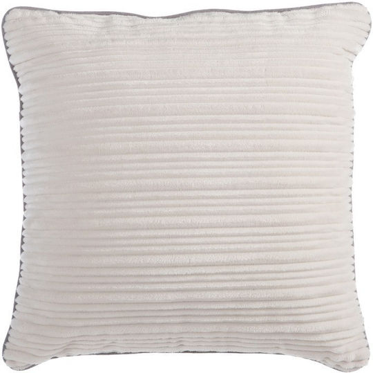 Nef-Nef Homeware Възглавница За Диван Gildeus От Кадифе В Цвят Къри 45x45см